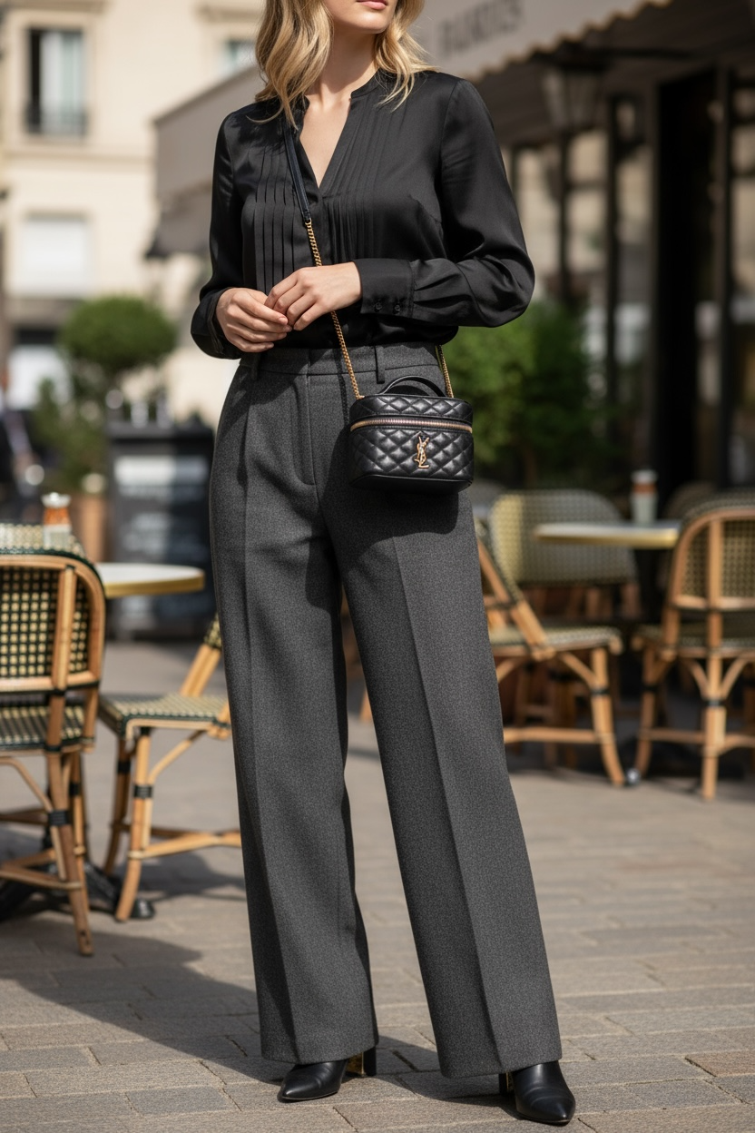 Vanity Quilted Leather Bag