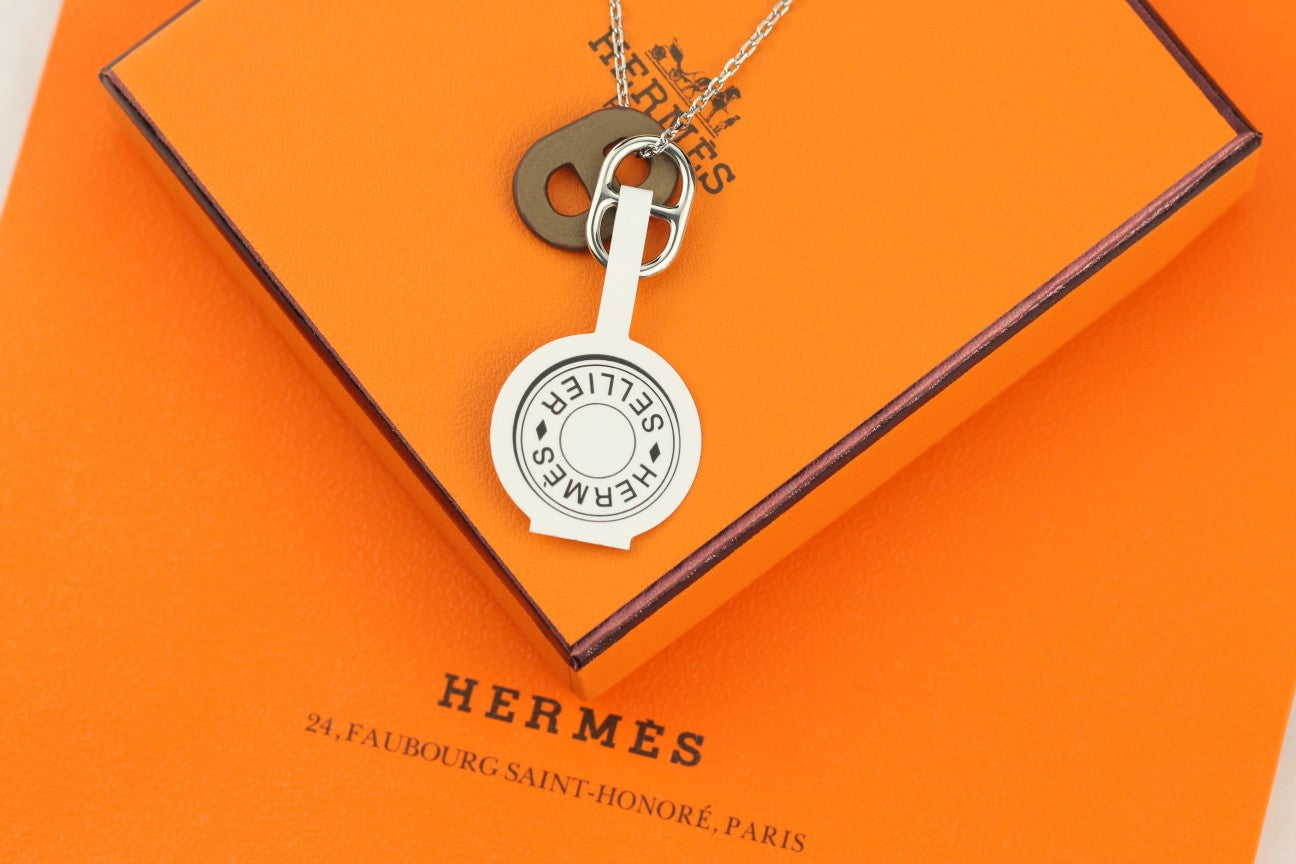 O’Maillon Leather & Silver-Tone Pendant Necklace