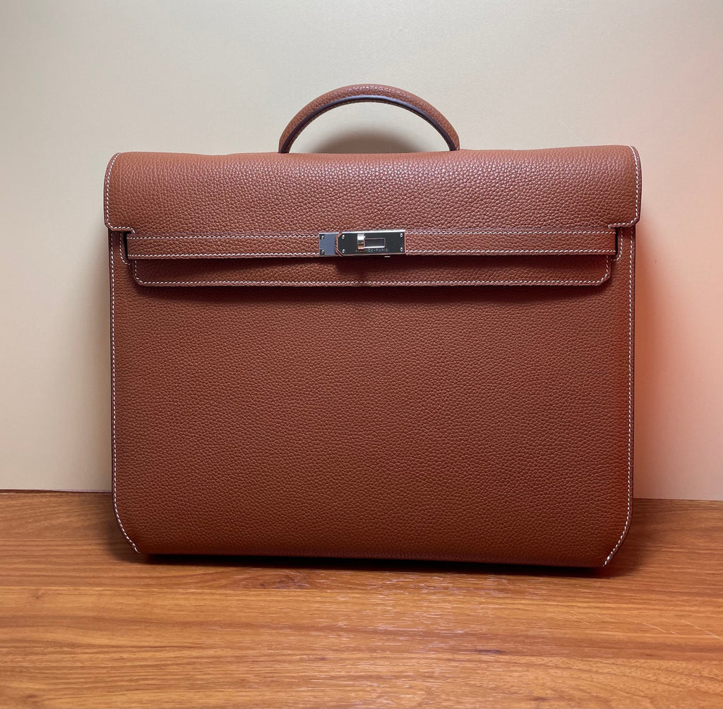 Leather Briefcase / Messenger Bag