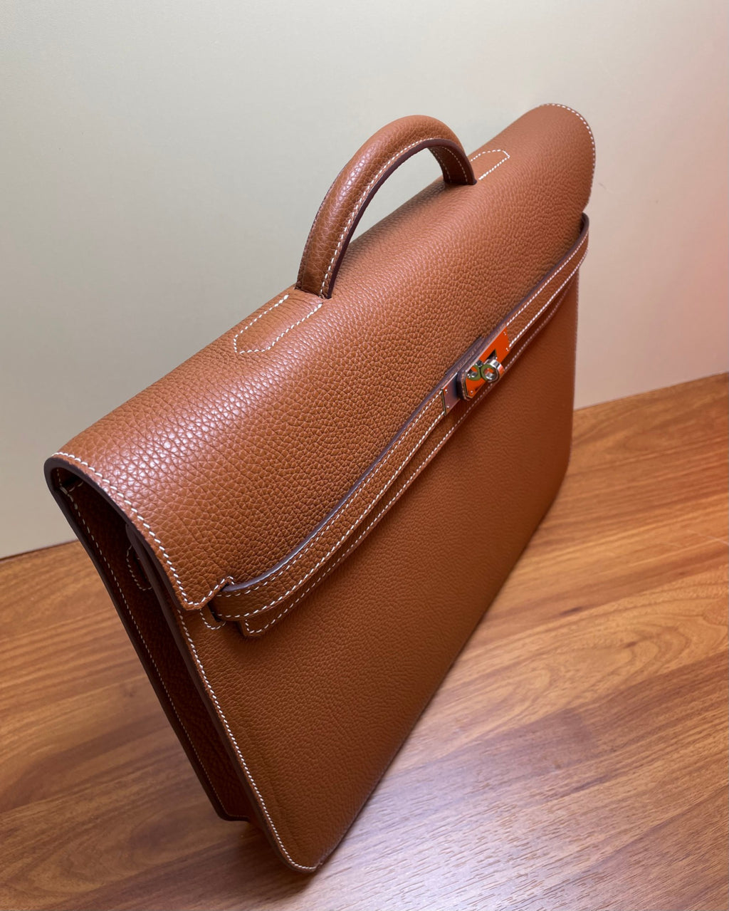 Leather Briefcase / Messenger Bag