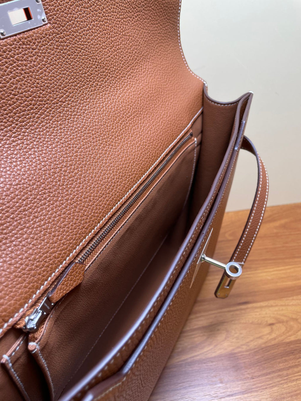 Leather Briefcase / Messenger Bag