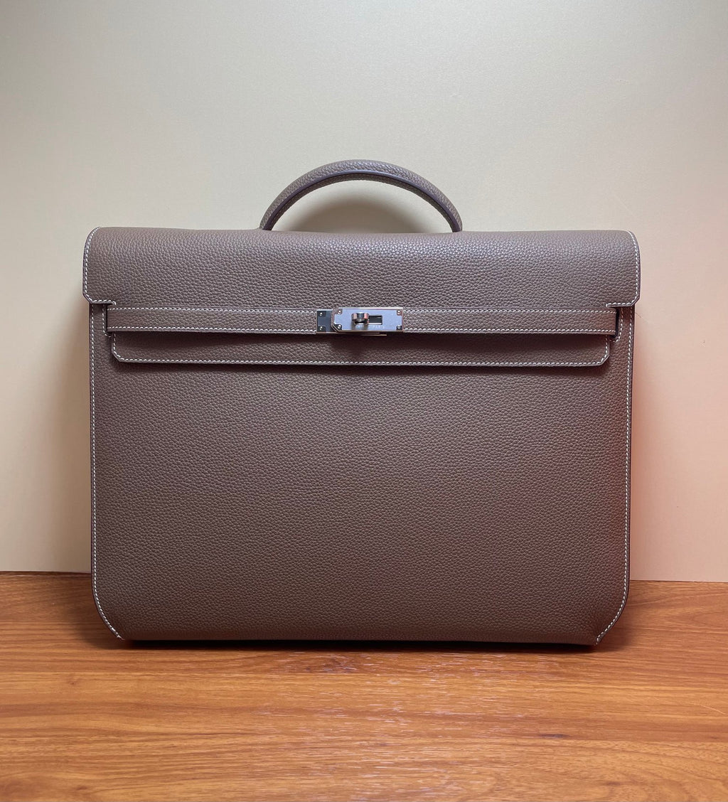Leather Briefcase / Messenger Bag