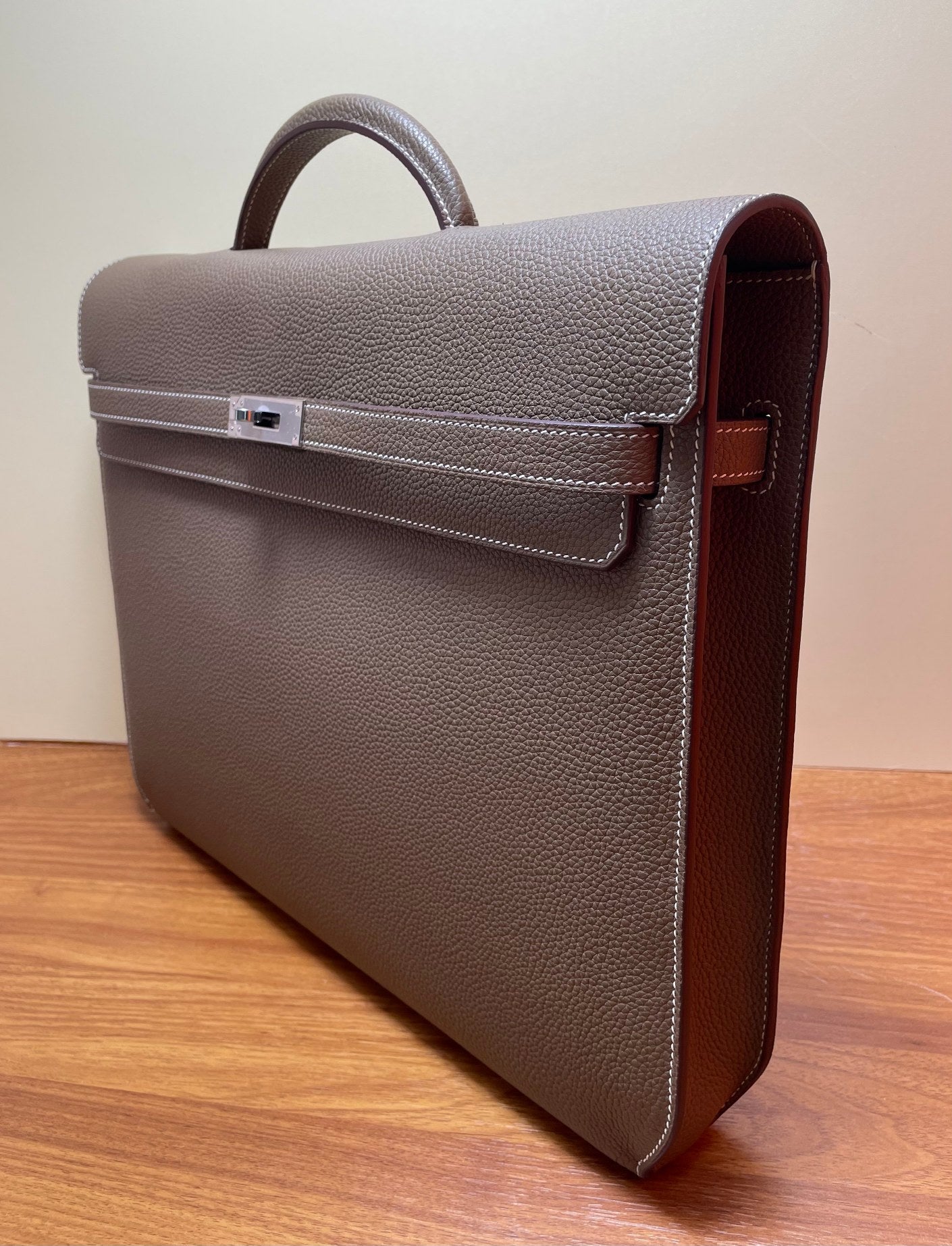 Leather Briefcase / Messenger Bag