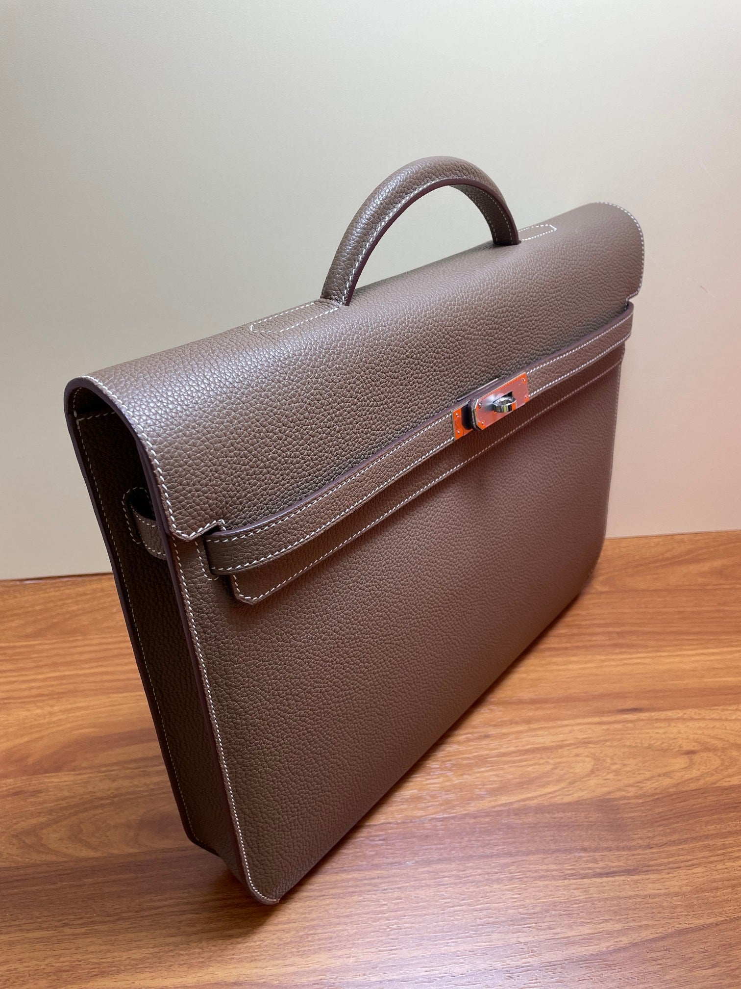 Leather Briefcase / Messenger Bag