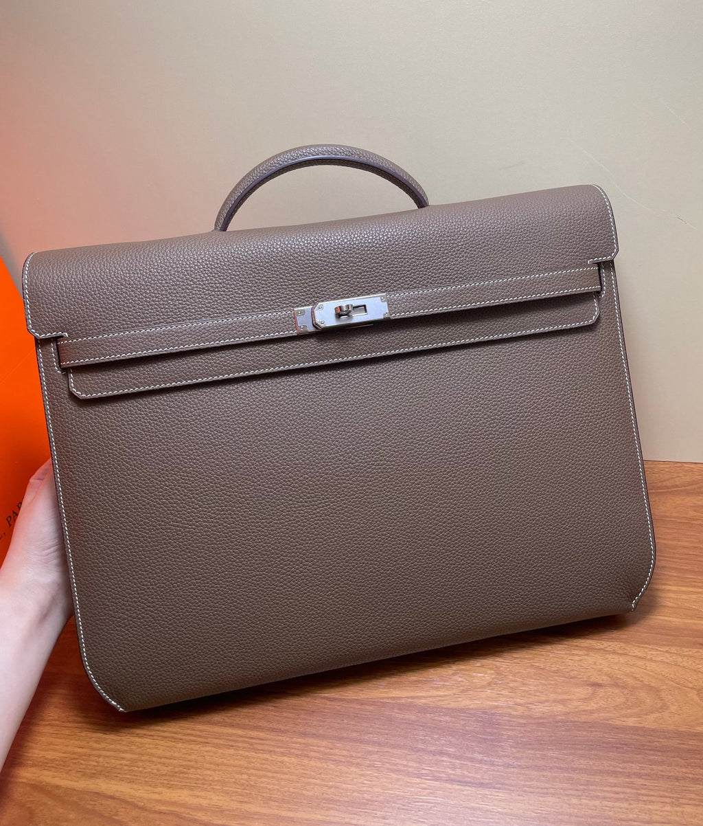 Leather Briefcase / Messenger Bag