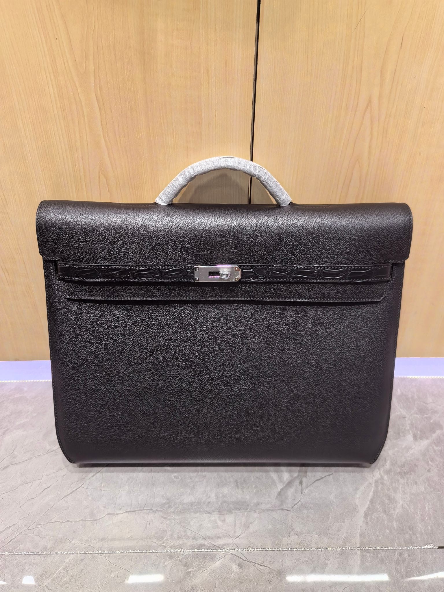 Leather Briefcase / Messenger Bag
