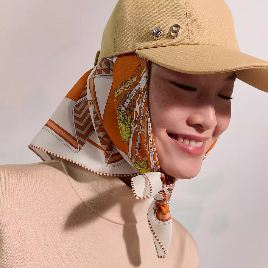 Bouquets Sellier Silk Scarf