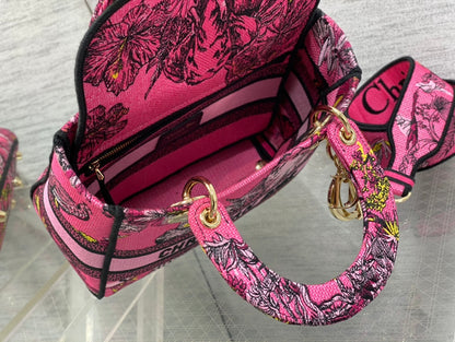 Embroidered Canvas Tote Bag