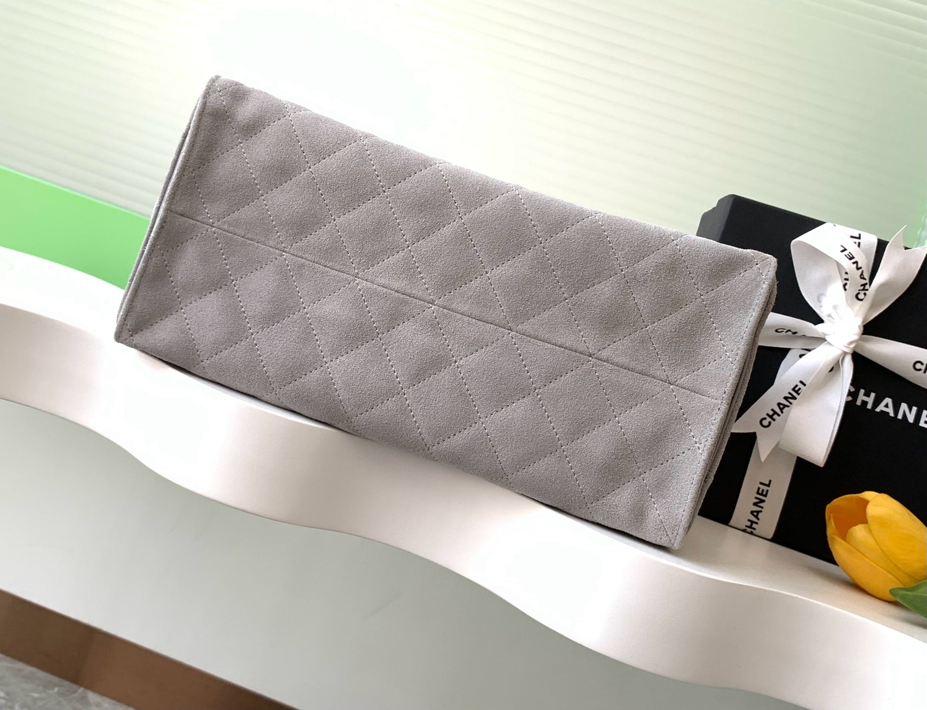 25 Large Suede Bucket Bag