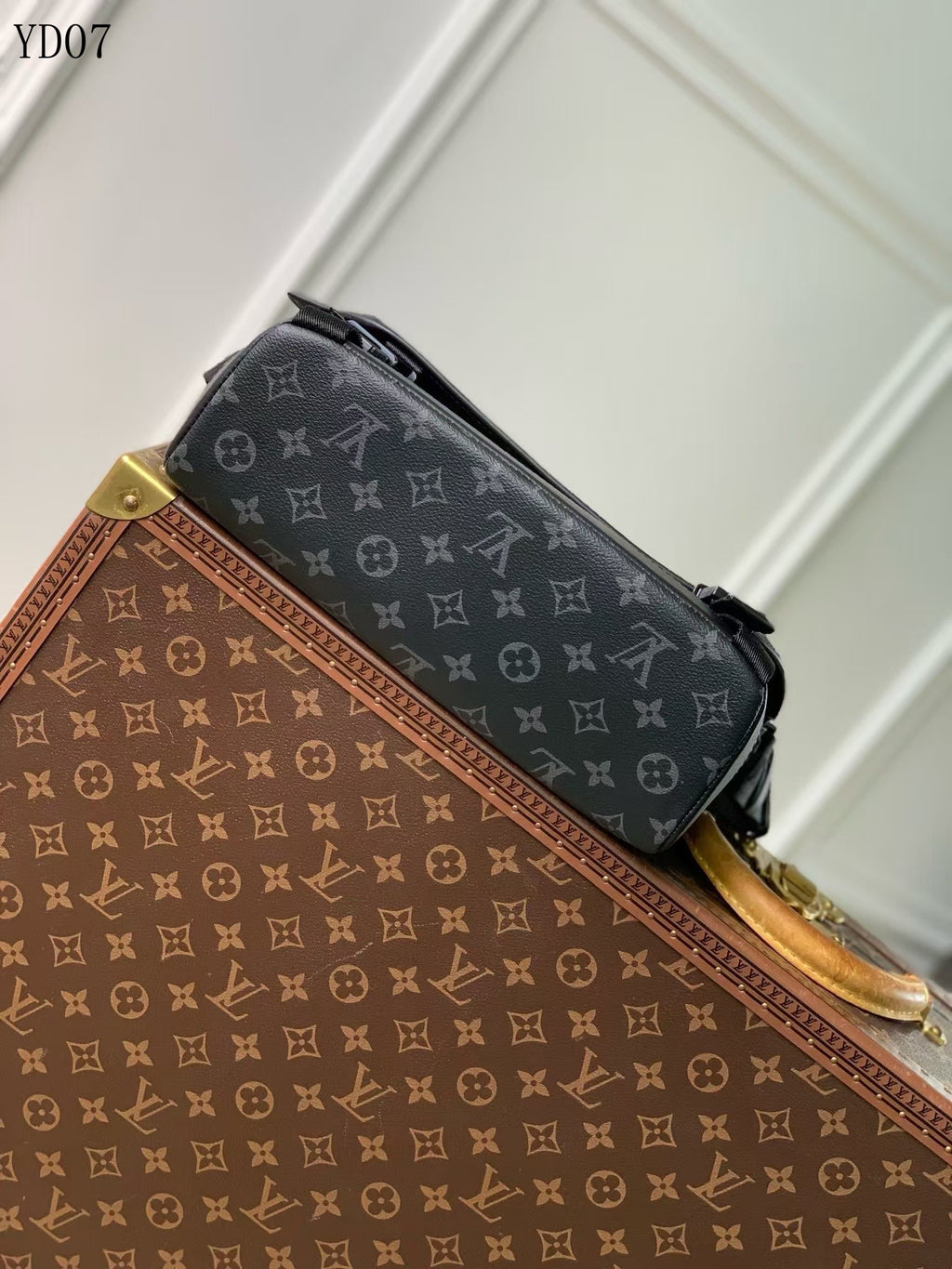 Voyager Monogram Eclipse Messenger Bag