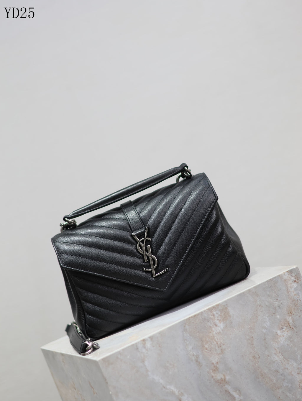 Quilted Leather Collage Bag