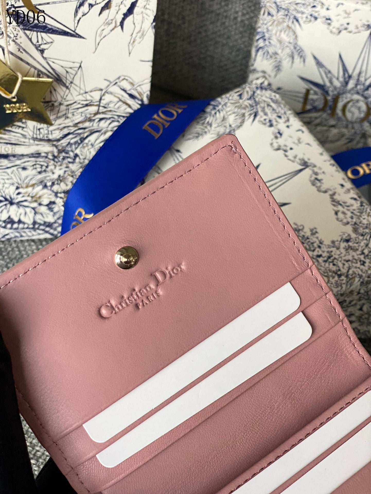 Quilted Leather Wallet