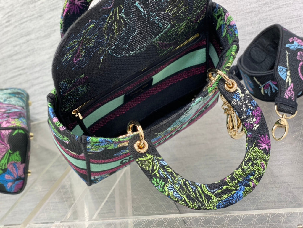 Embroidered Canvas Tote Bag