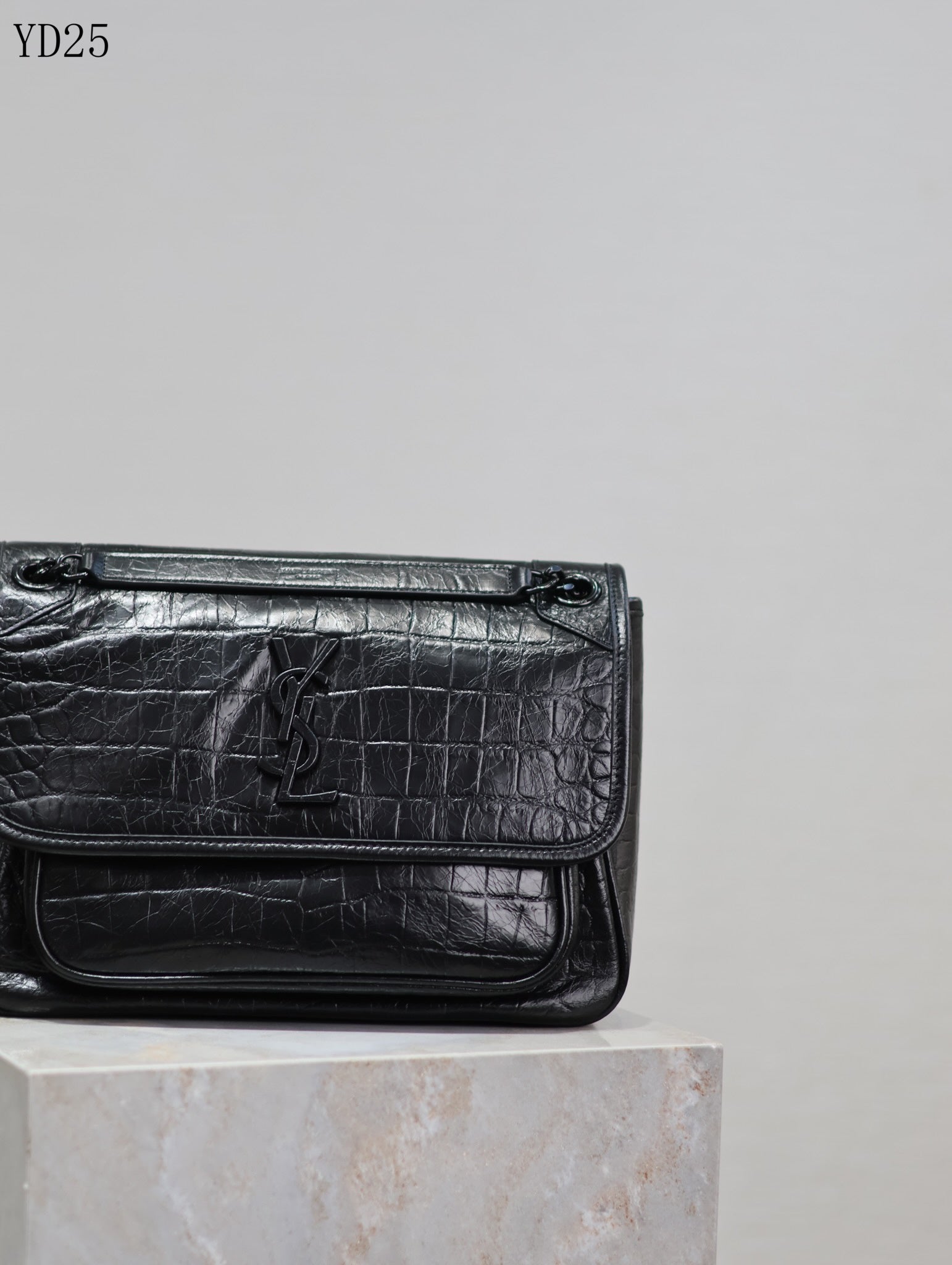 Niki Crocodile Leather Bag