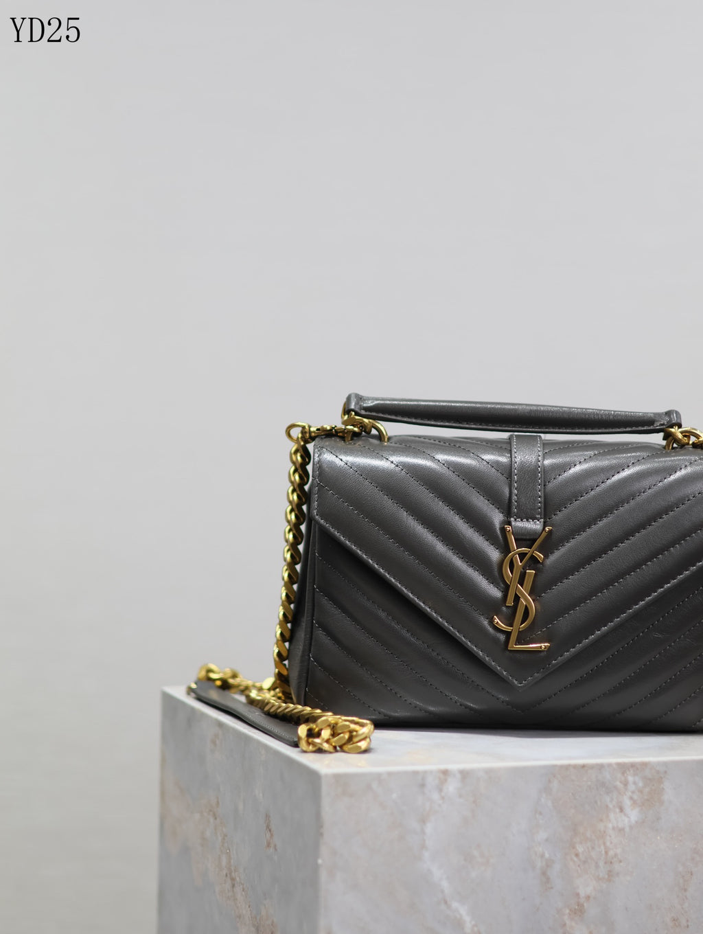 Quilted Leather Collage Bag