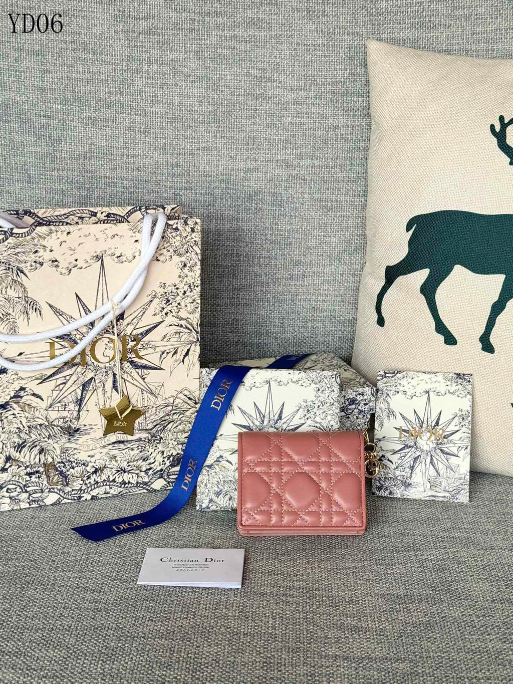 Quilted Leather Wallet