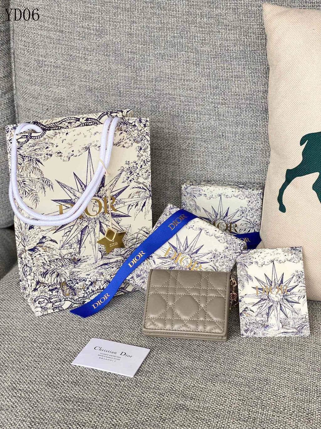 Quilted Leather Wallet