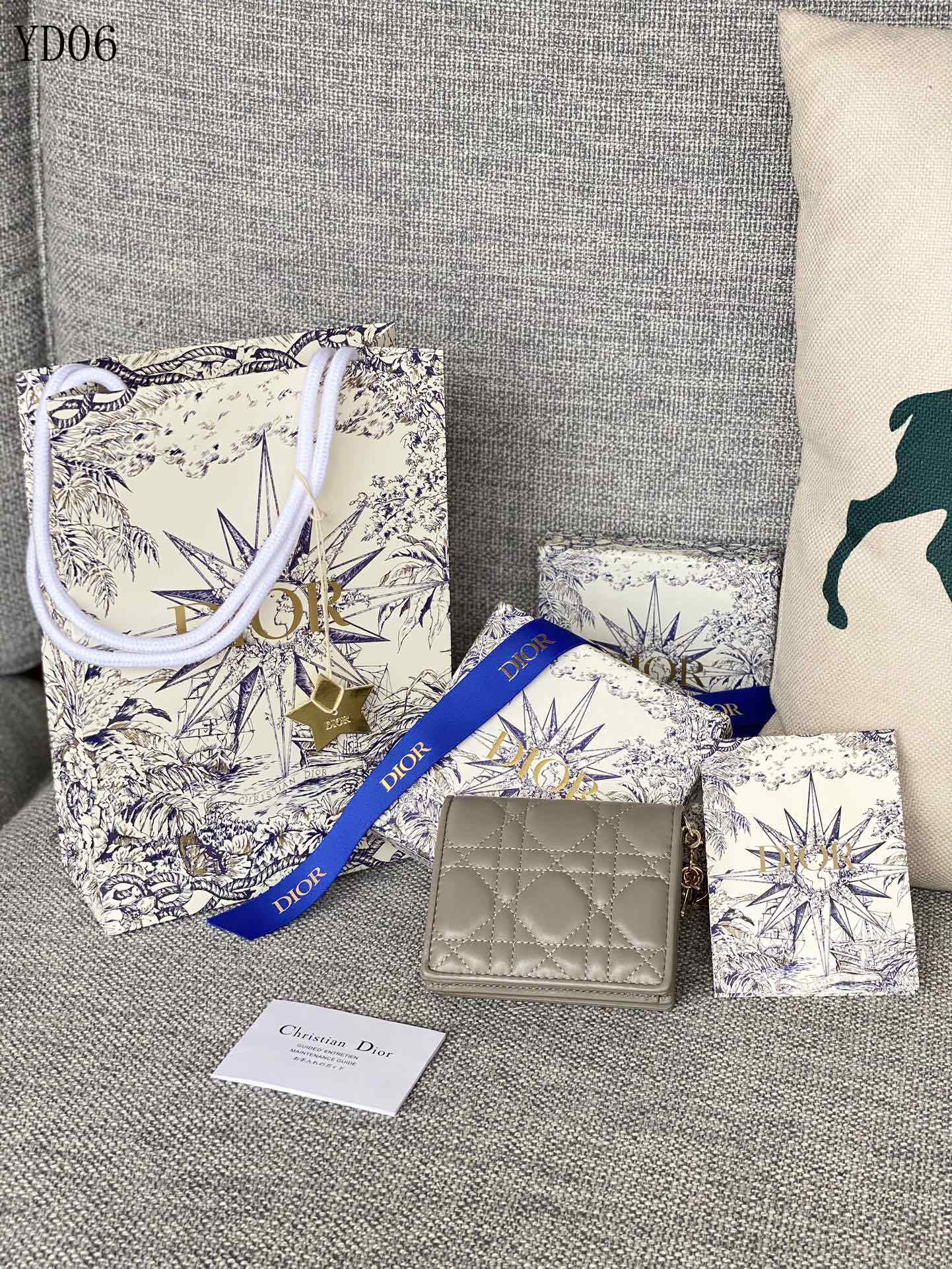 Quilted Leather Wallet