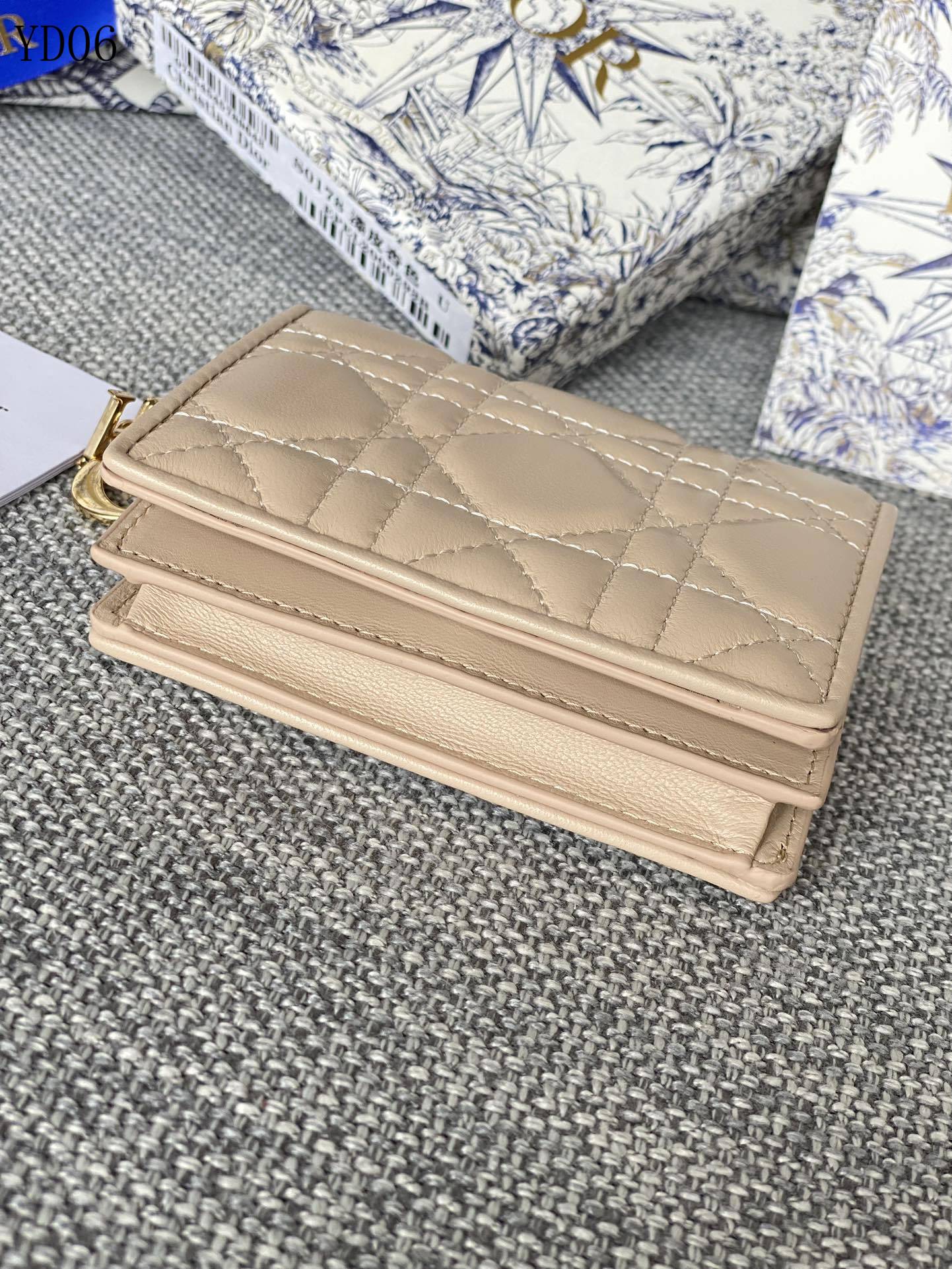 Quilted Leather Wallet