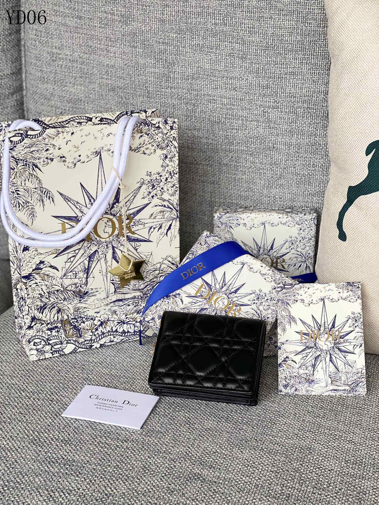 Quilted Leather Wallet