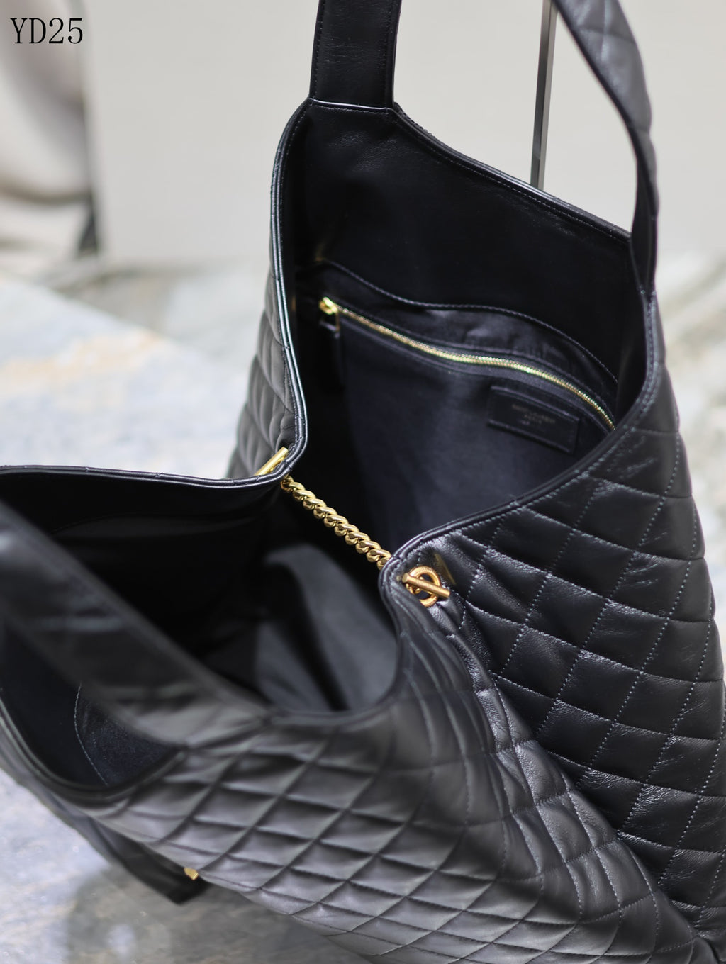 Quilted Oversized Tote Bag