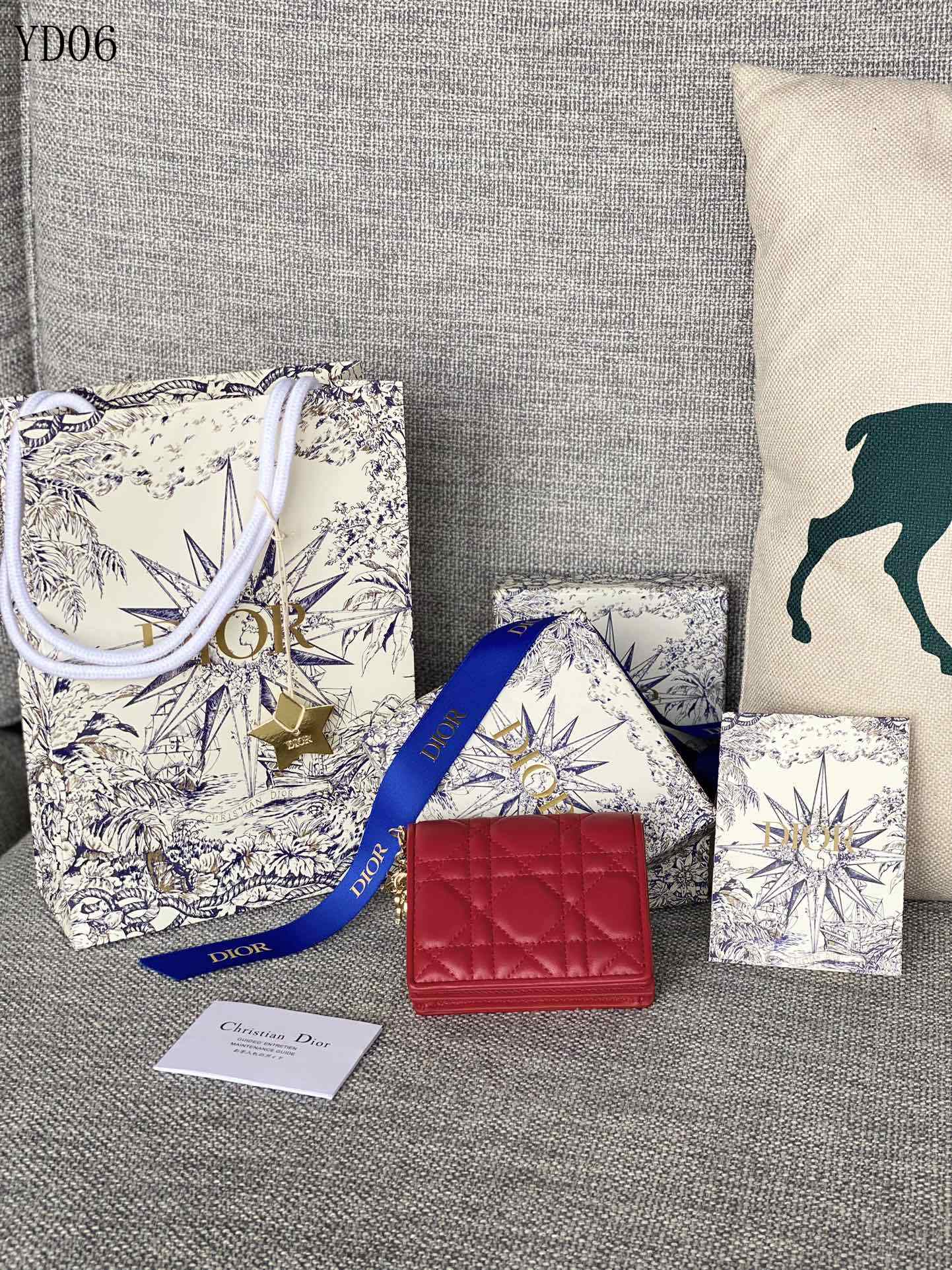 Quilted Leather Wallet