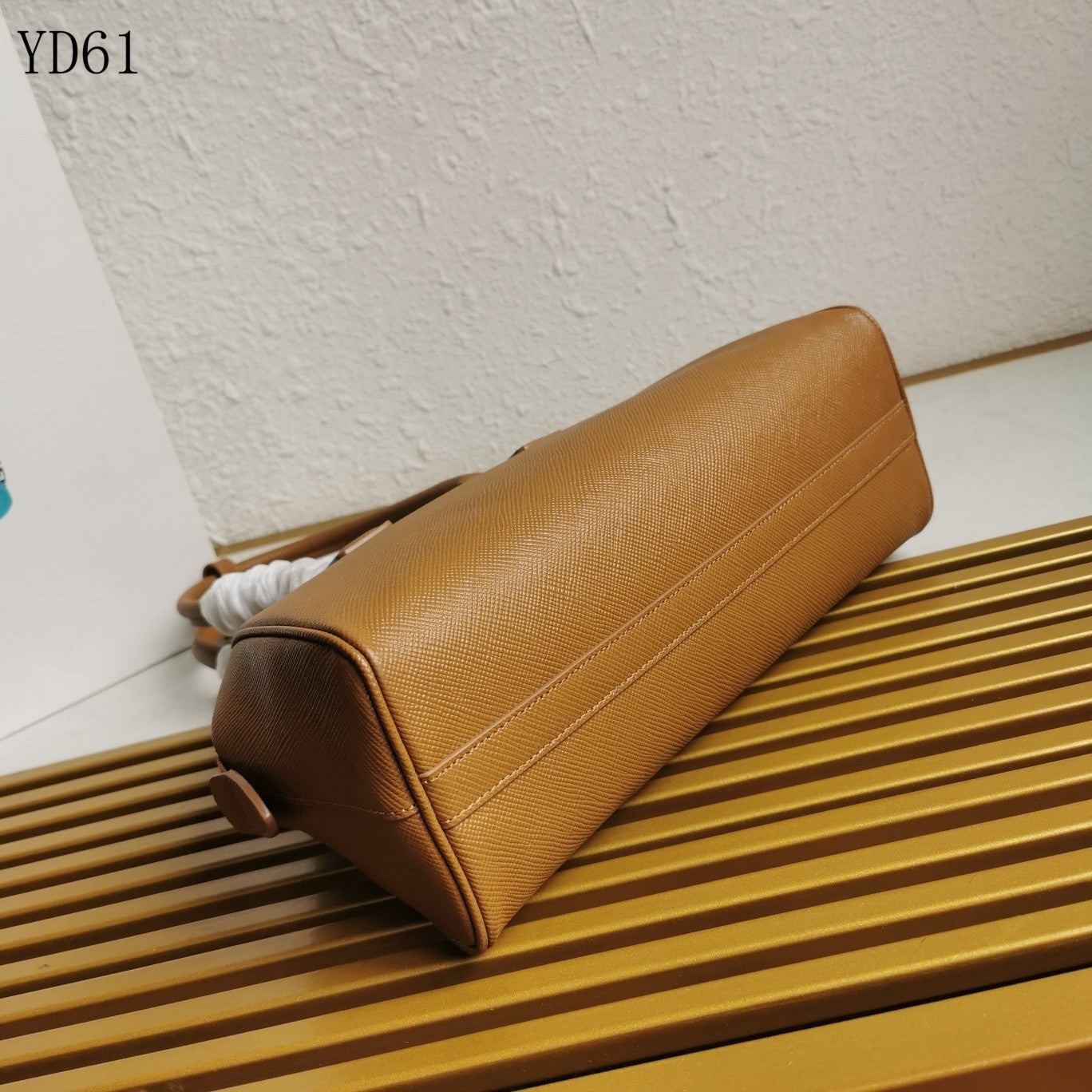 Saffiano Leather Top Handle Bag 32cm