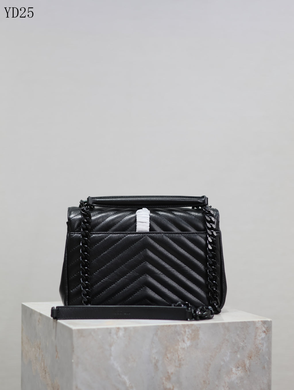 Quilted Leather Collage Bag