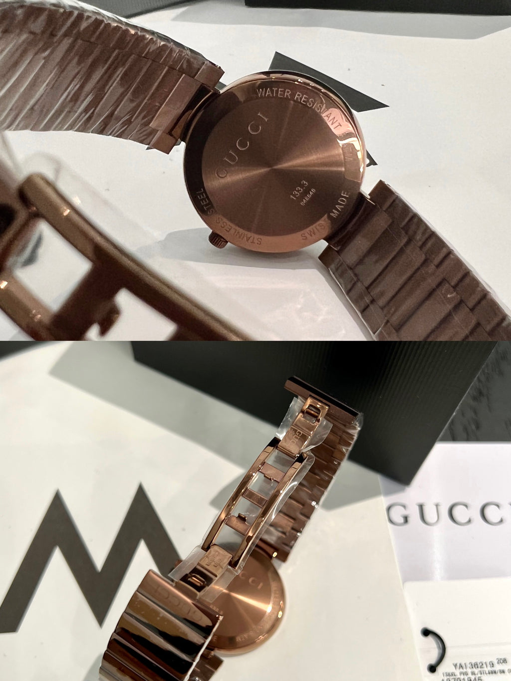 G-Timeless Signature Stainless Steel Women's Watch – Rose Gold