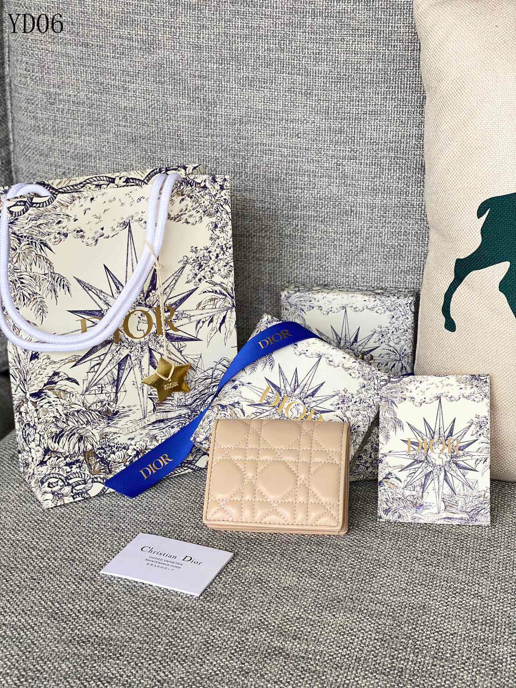 Quilted Leather Wallet