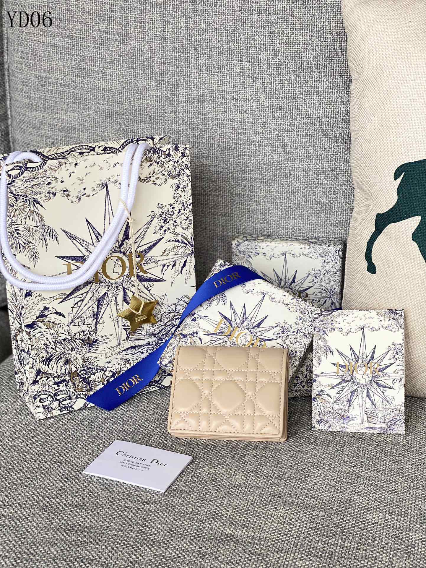 Quilted Leather Wallet