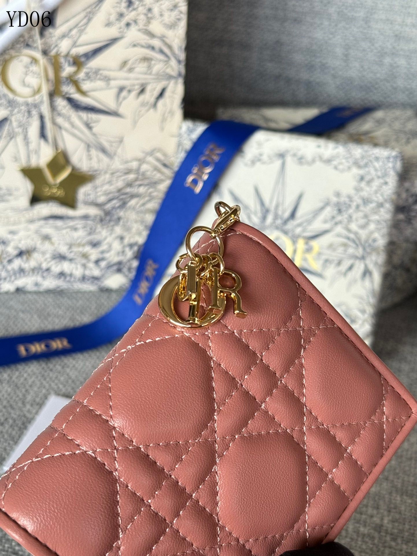 Quilted Leather Wallet