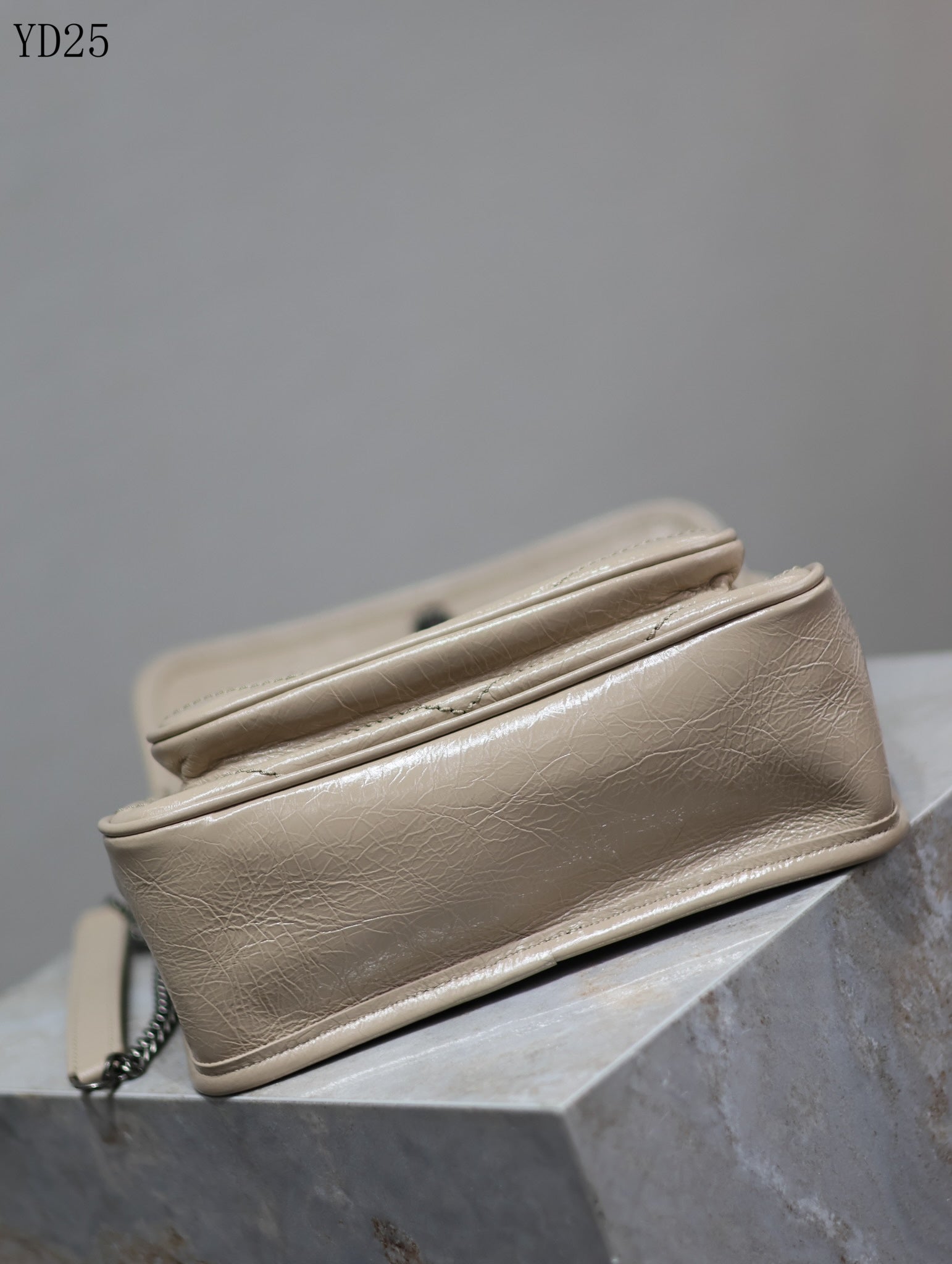 Niki Medium Patent Leather Shoulder Bag