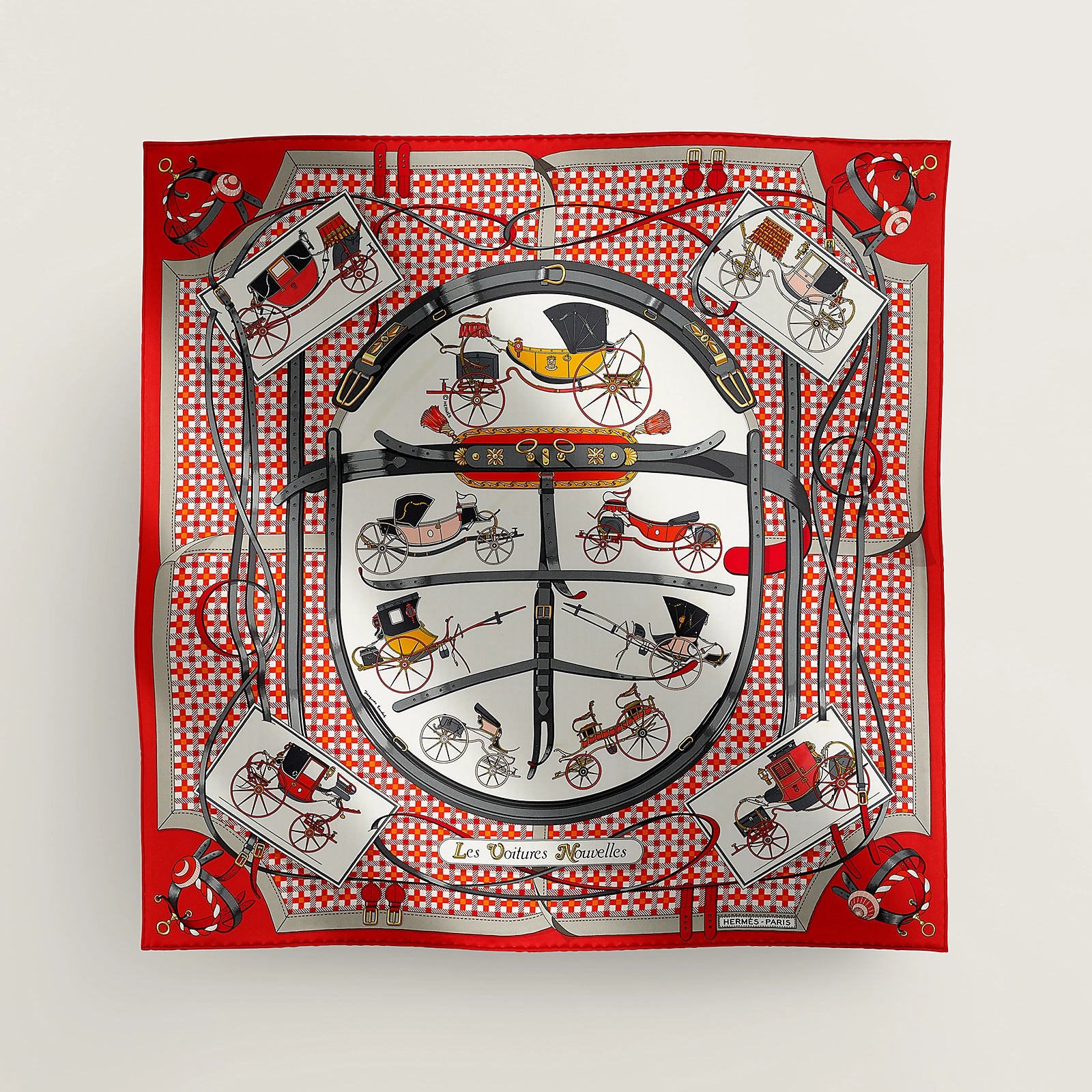 Carré 70 Les Voitures Nouvelles Scarf