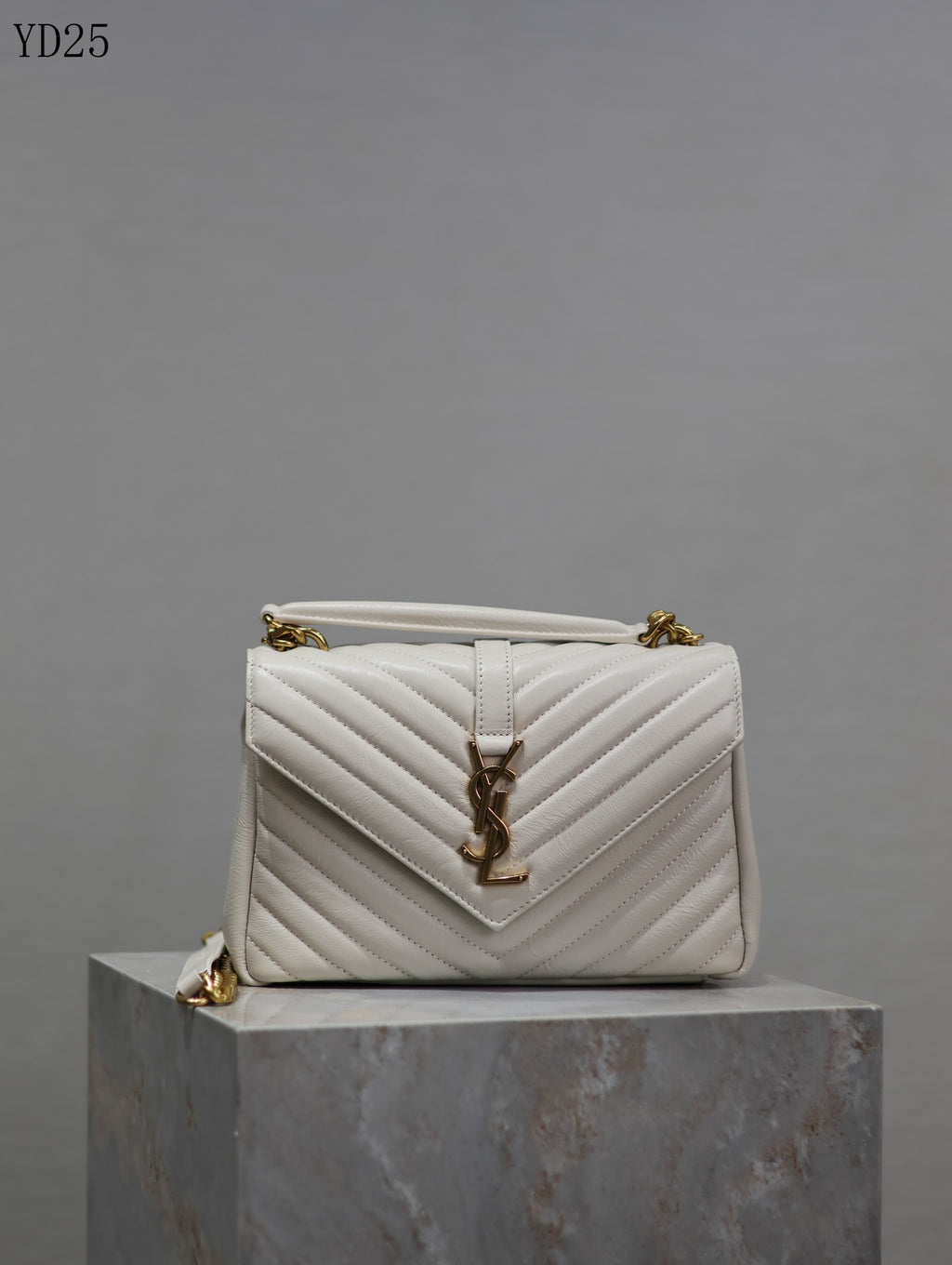 Quilted Leather Collage Bag