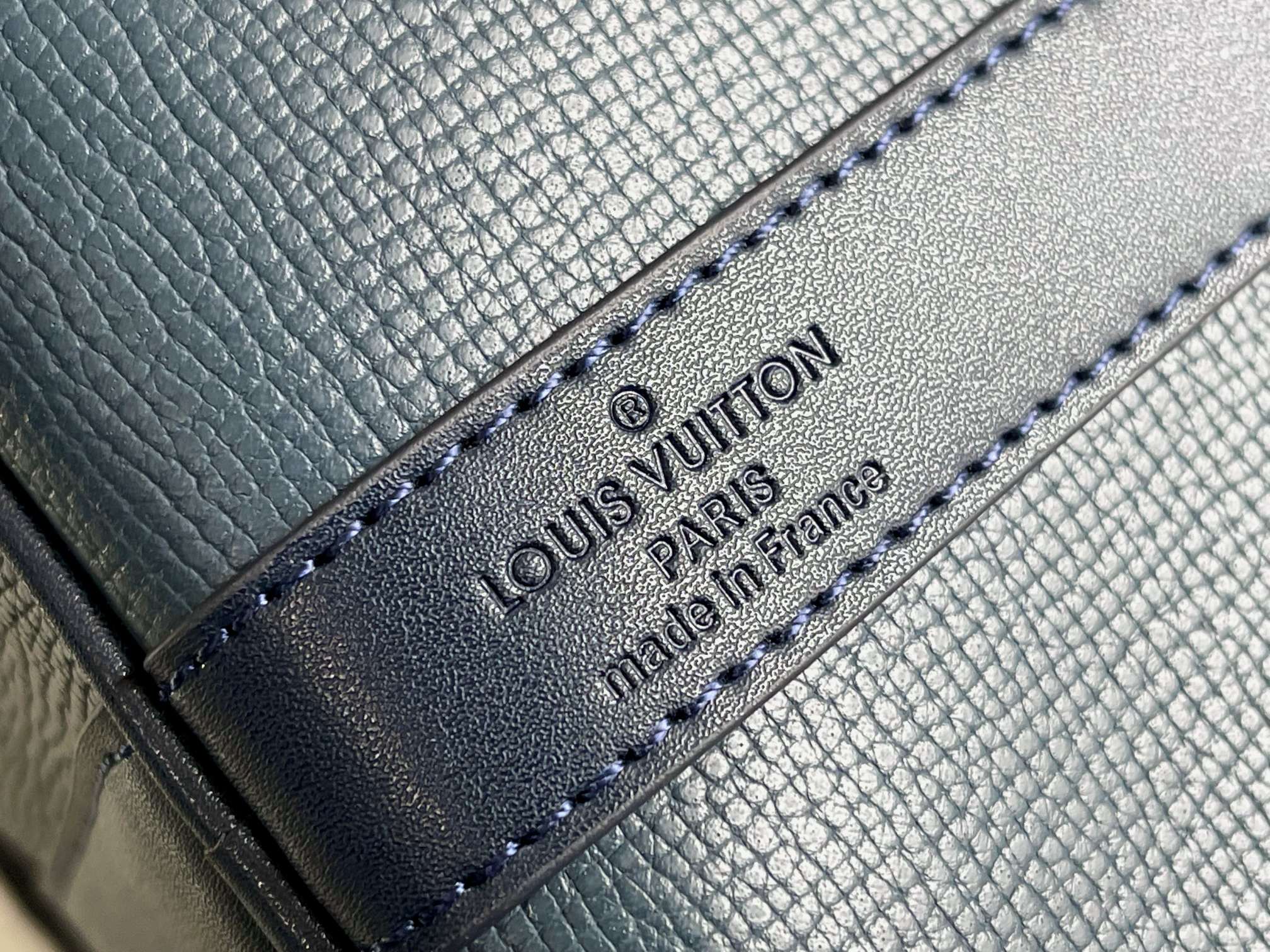 Keepall Bandoulière 50 – Denim Monogram & Taurillon Leather