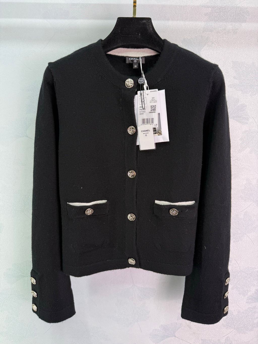 Buttoned Knit Cardigan