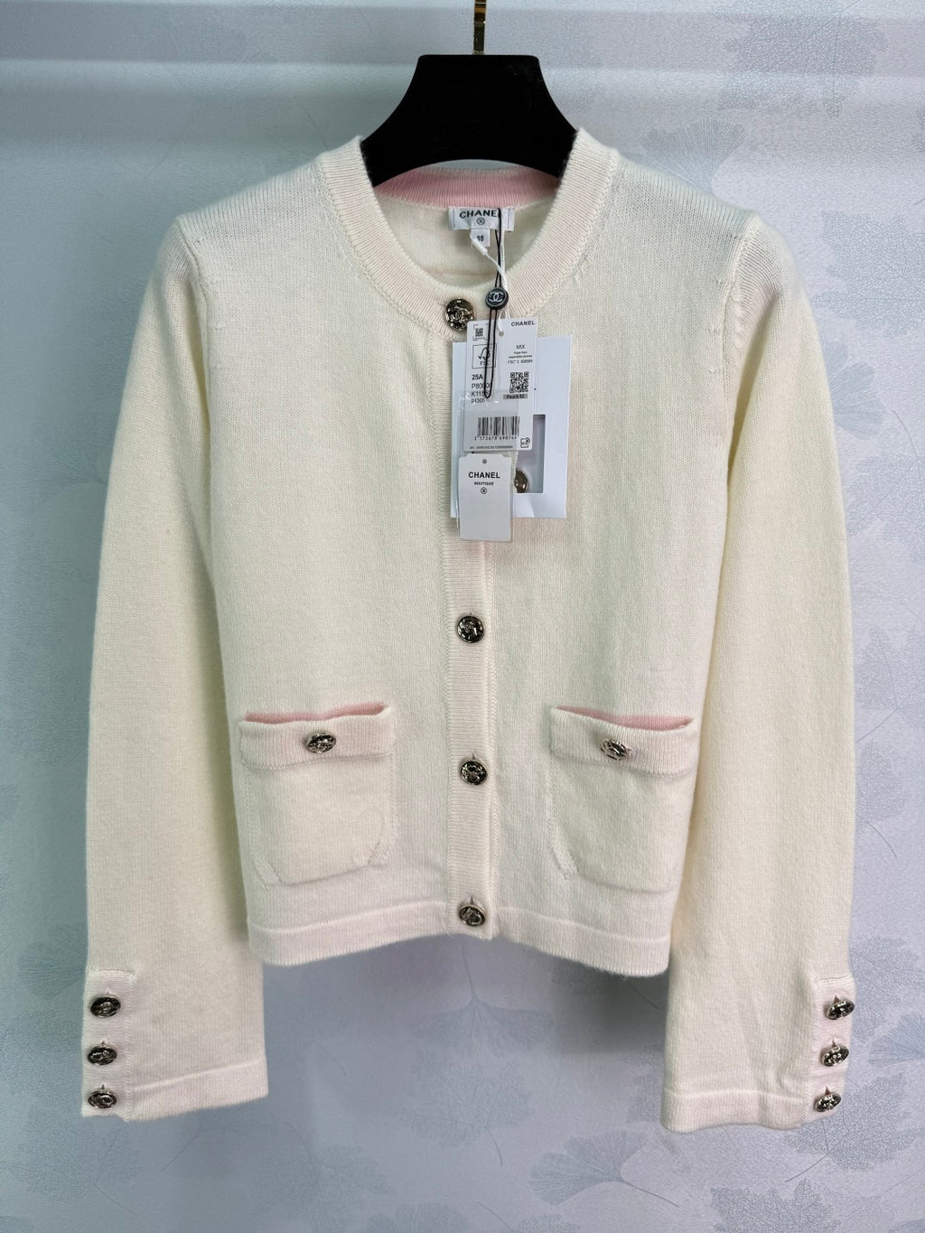 Buttoned Knit Cardigan