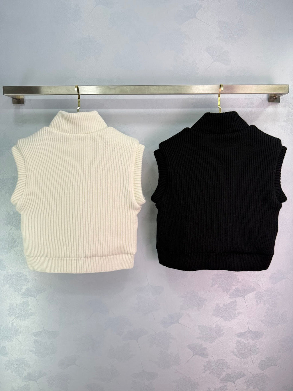 Knit Zip Vest – Iconic H Edition