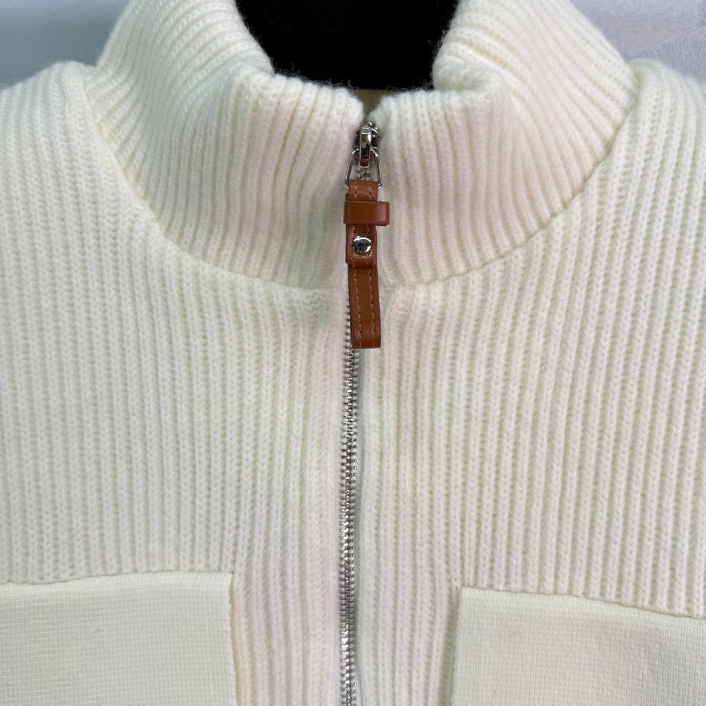 Knit Zip Vest – Iconic H Edition