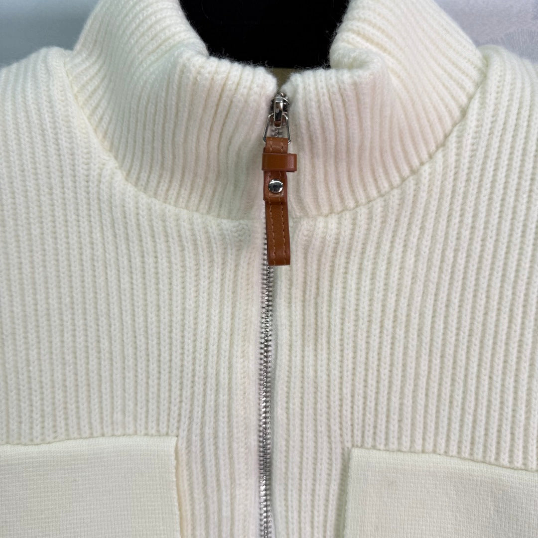 Knit Zip Vest – Iconic H Edition