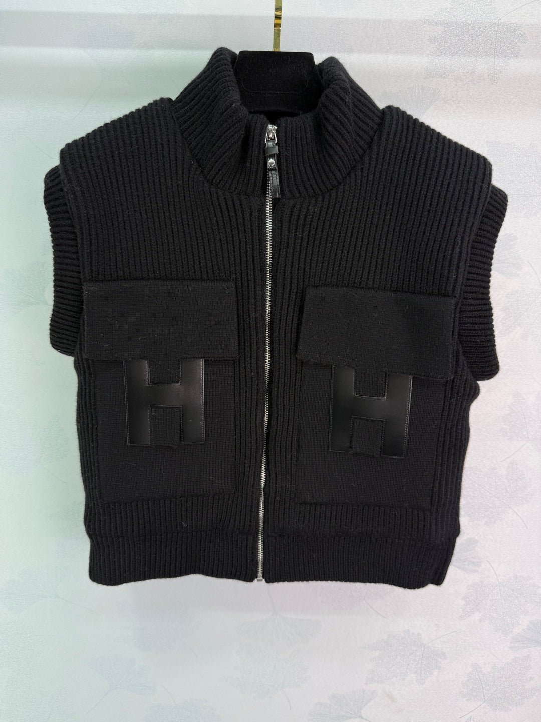 Knit Zip Vest – Iconic H Edition