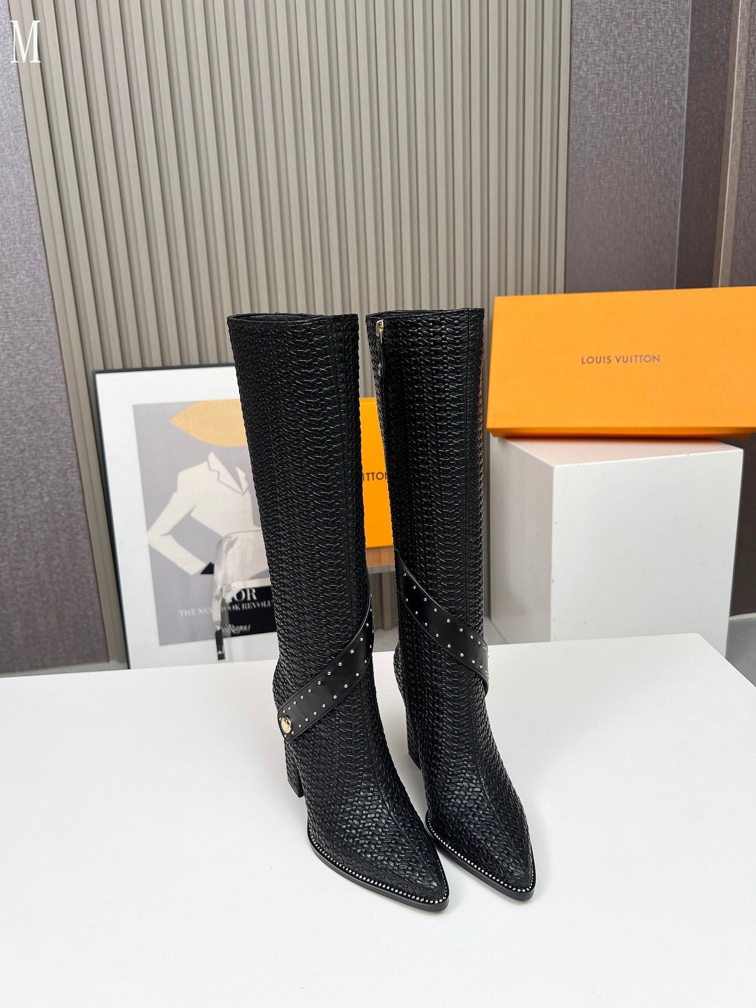 Knit Over-the-Knee Long Boots