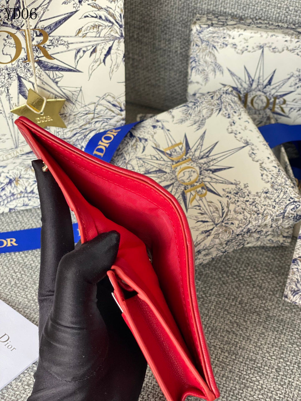 Quilted Leather Wallet