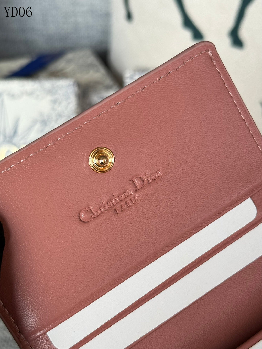 Quilted Leather Wallet