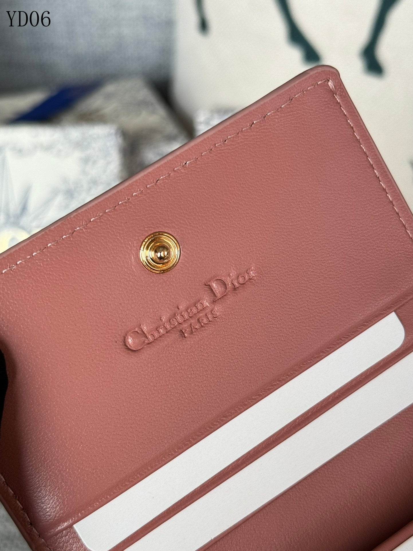 Quilted Leather Wallet