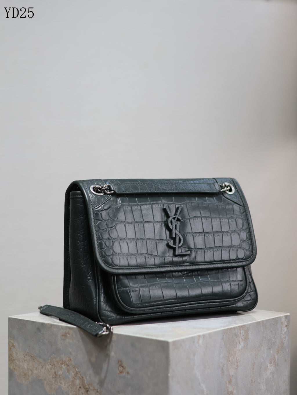 Niki Crocodile Leather Bag