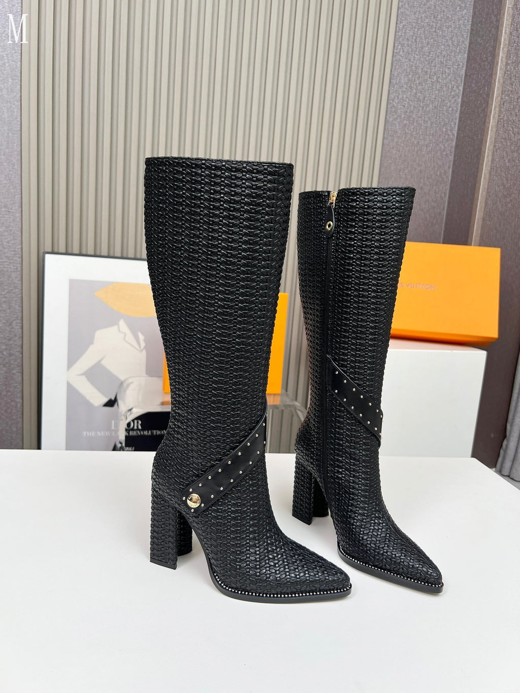 Knit Over-the-Knee Long Boots