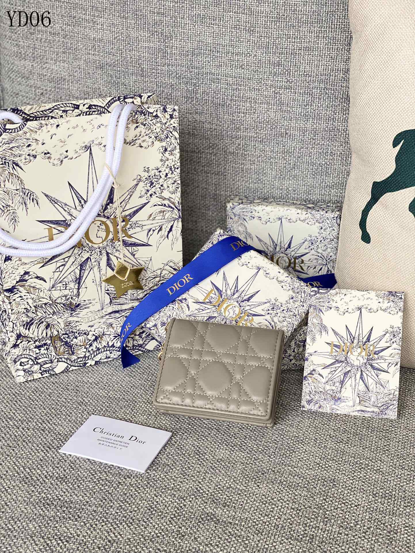 Quilted Leather Wallet