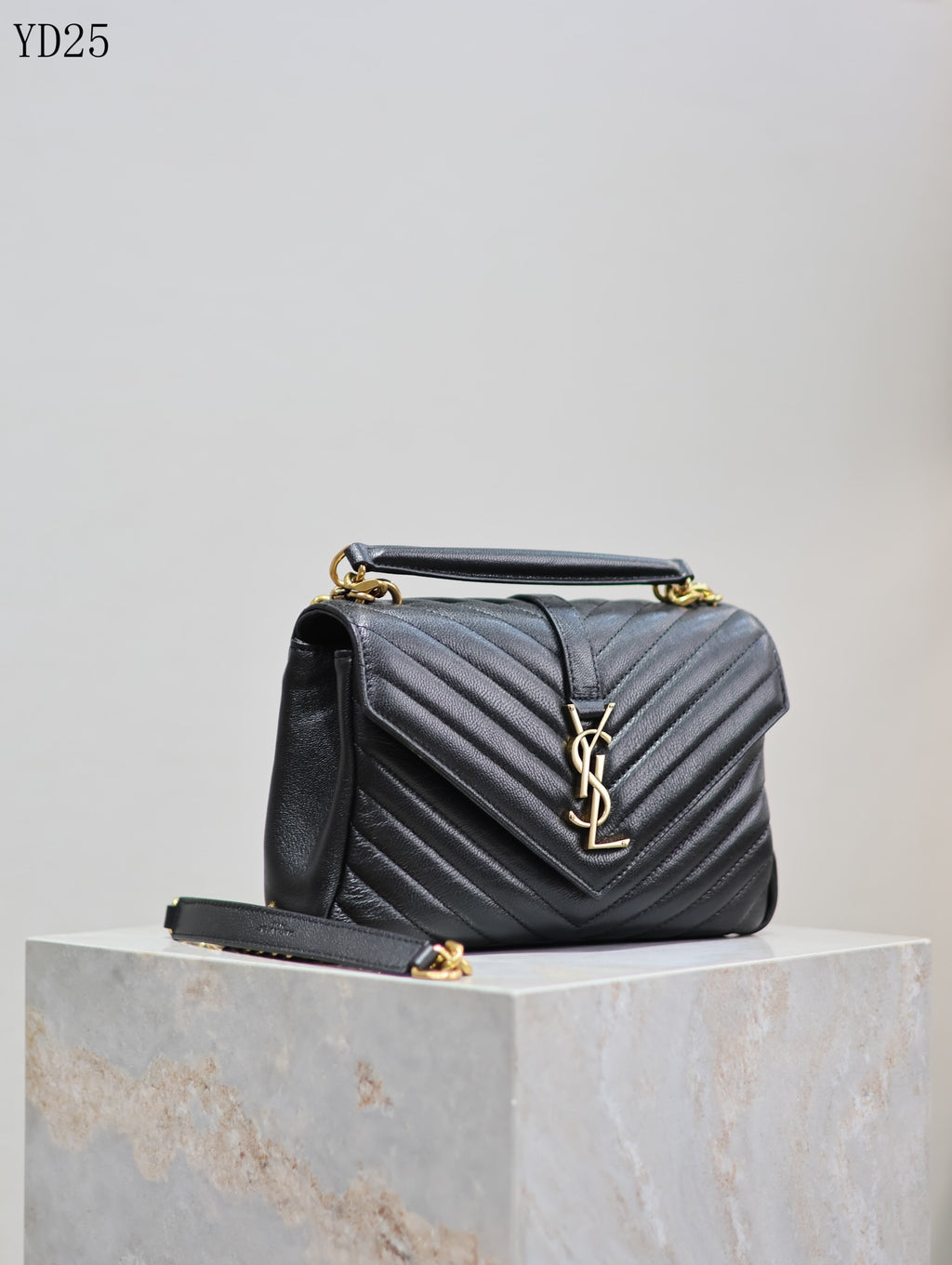 Quilted Leather Collage Bag